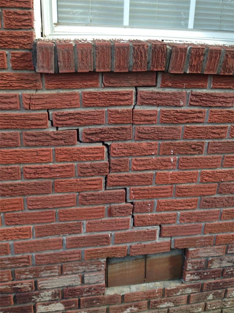 Repair Cracks In Brick House
